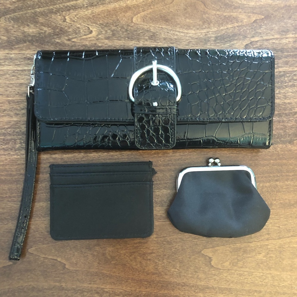 Black Convertible Clutch